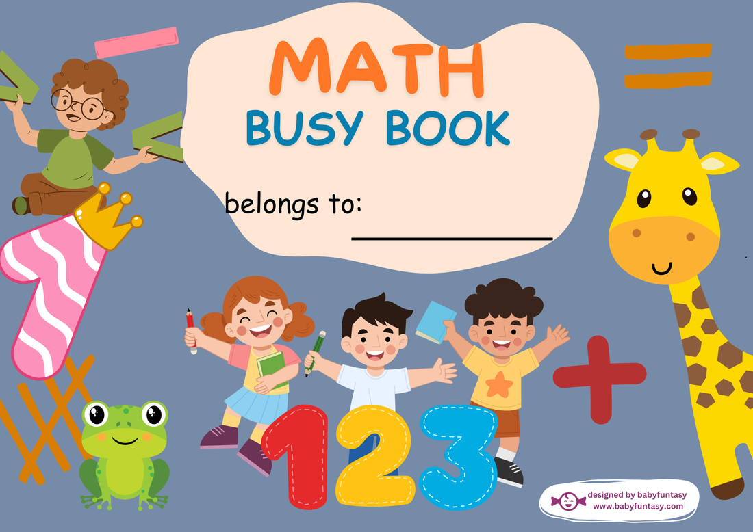 Baby Funtasy Math Busy Book Cover